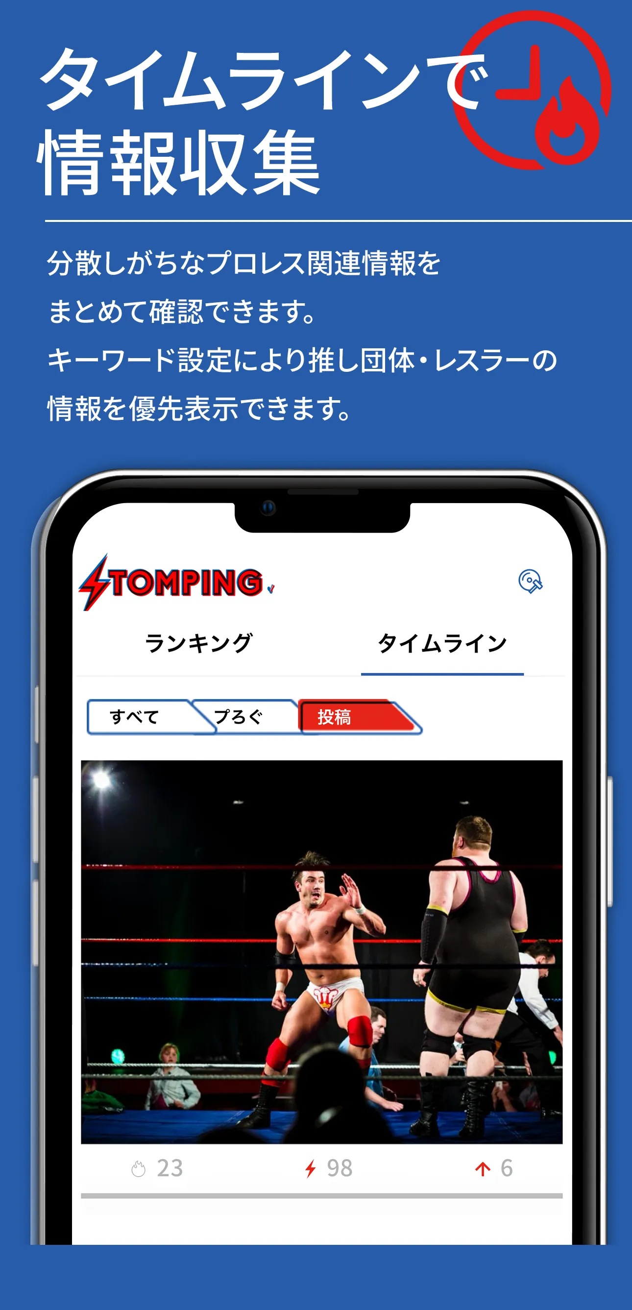 タイムラインで情報収集
